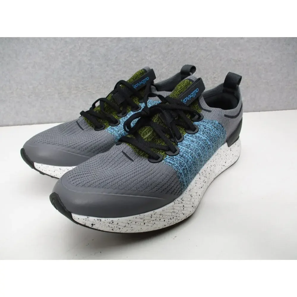 Allbirds Tree Glider Slip On Gray Bue Sneakers Shoes Womens Sz 11